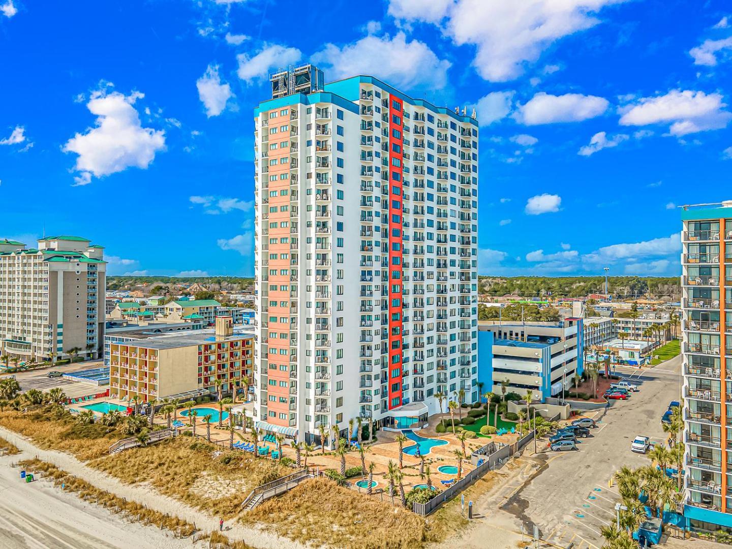 Good Time Charlies Oceanfront Retreat Aparthotel Myrtle Beach Eksteriør bilde